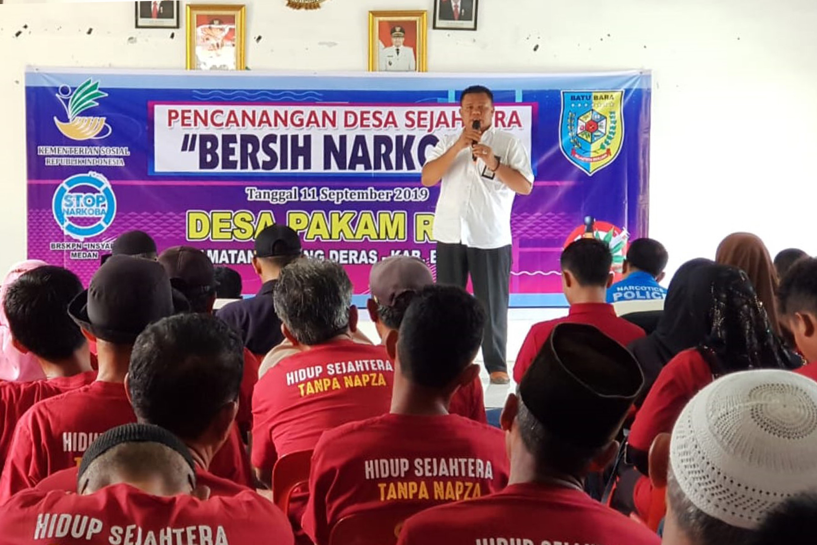 BRSKPN "Insyaf" Resmikan Desa Sejahtera Bersih Napza