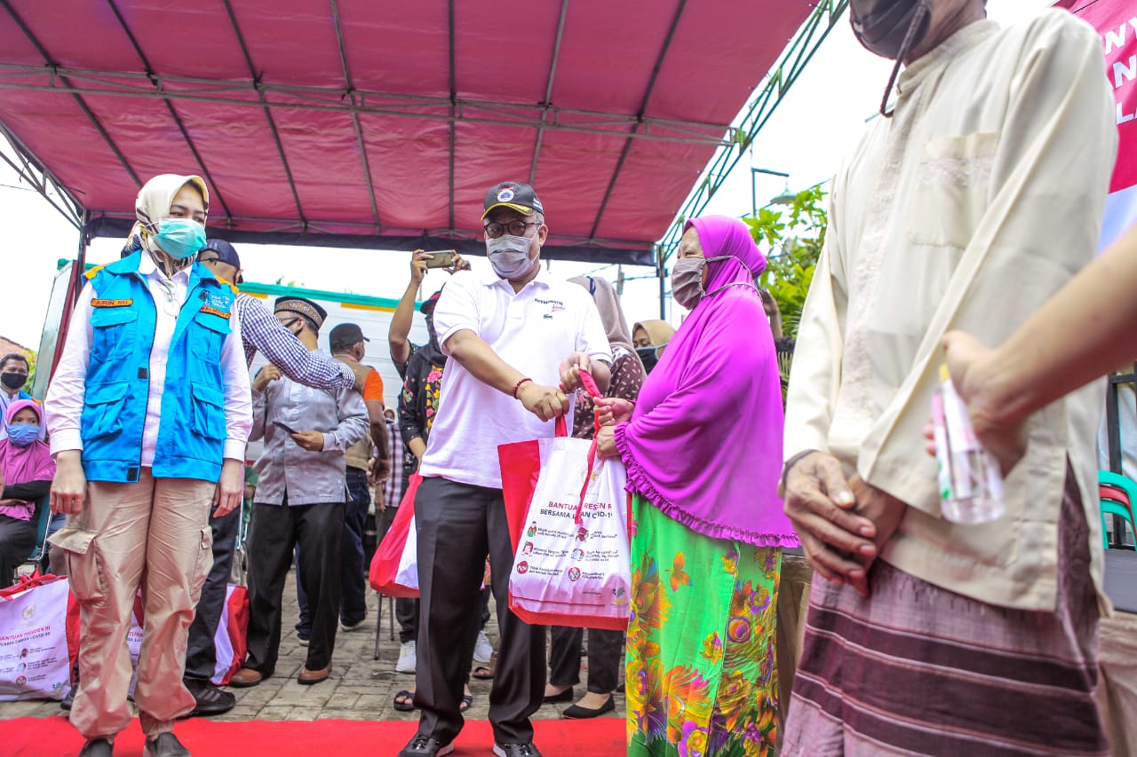 Kemensos Distribusikan Bantuan Sosial di Wilayah Tangerang Selatan