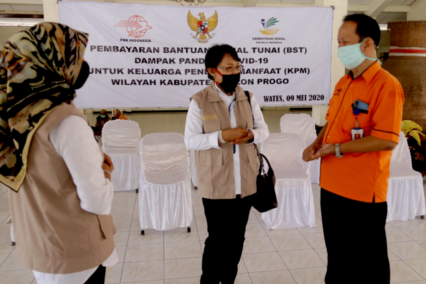 BBPPKS Yogyakarta Pantau Penyaluran Bansos di Wates, Kulon Progo