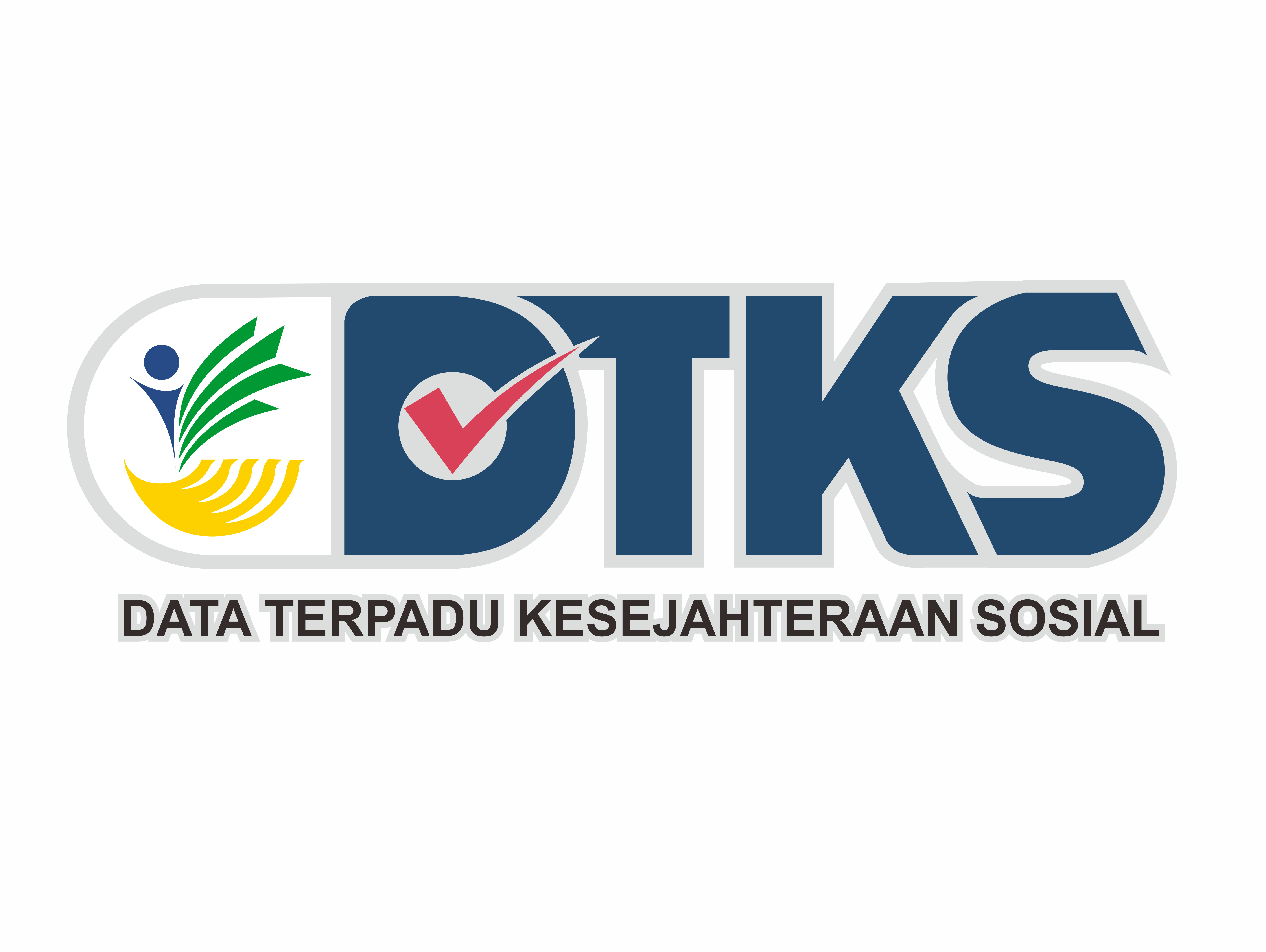 Logo Data Terpadu Kesejahteraan Sosial (DTKS)