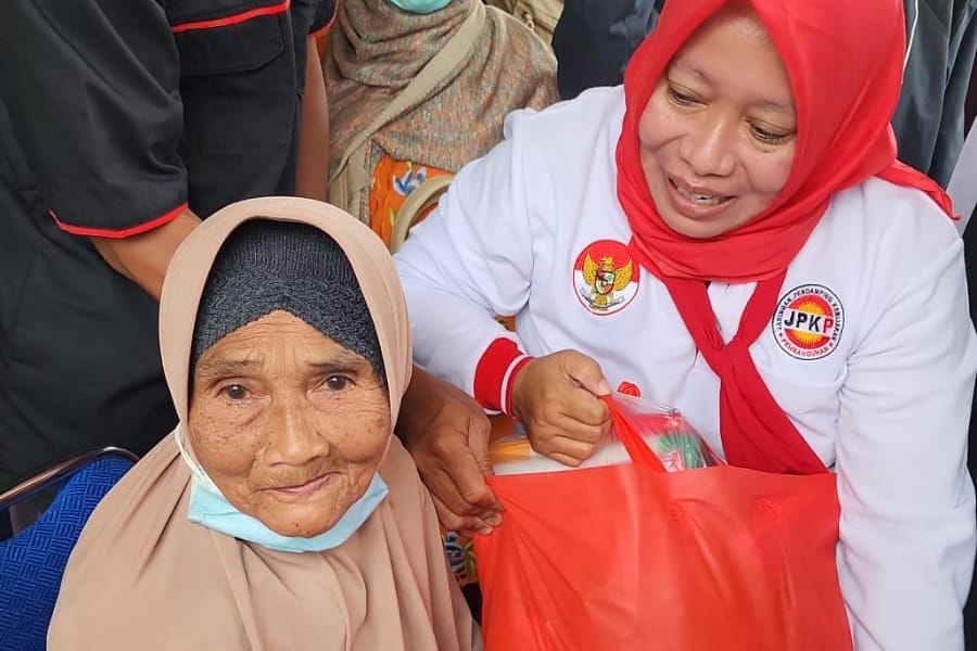 Sentra Galih Pakuan Salurkan Bantuan ATENSI di Kecamatan Pamijahan Kabupaten Bogor