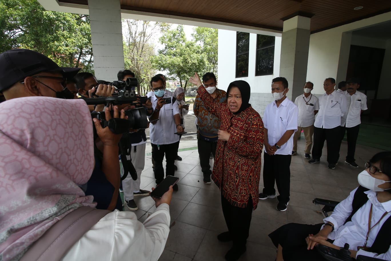 Mensos Risma Evaluasi Perubahan BBPPKS Yogyakarta