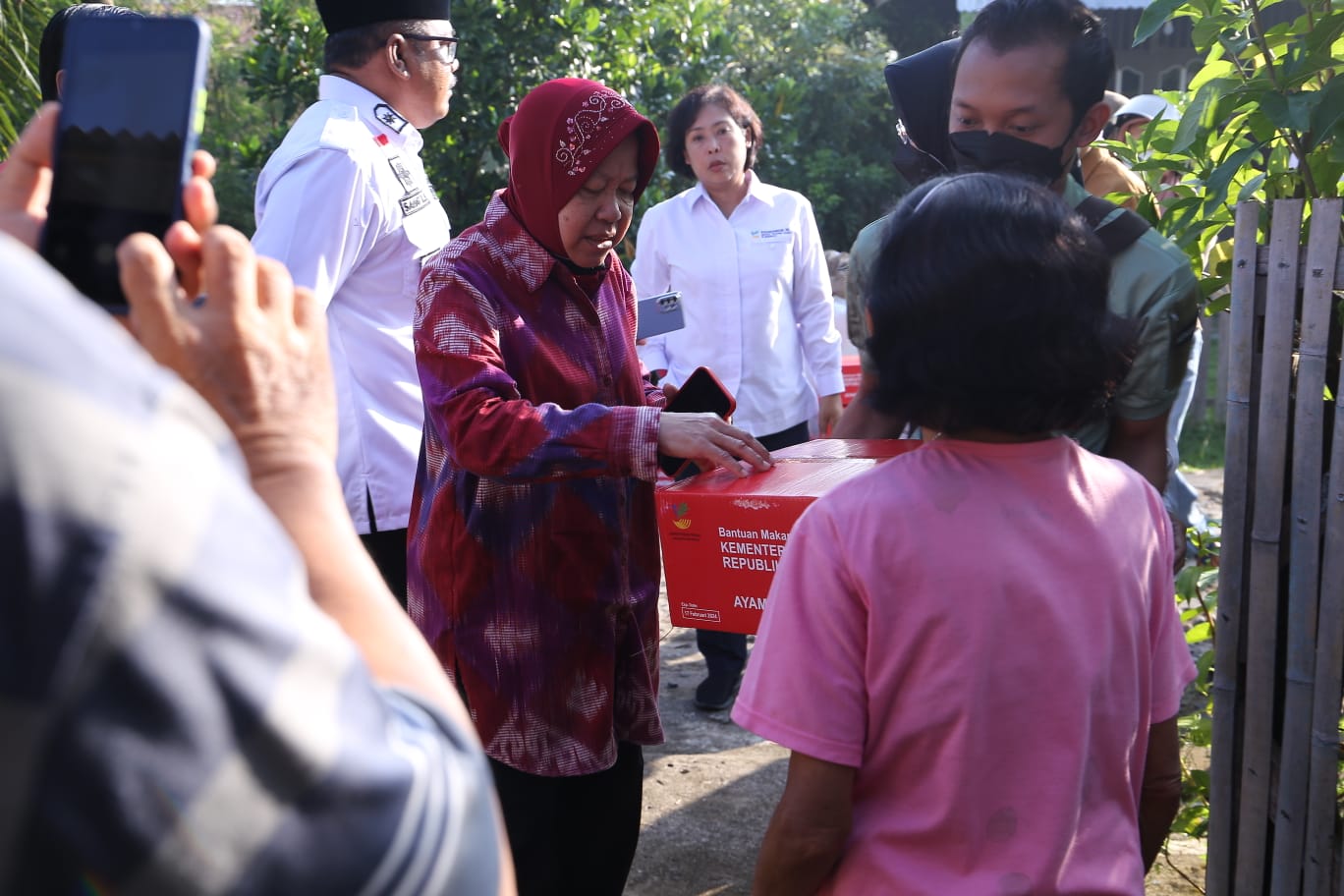Kunjungan Kerja Menteri Sosial di Kota Bengkulu