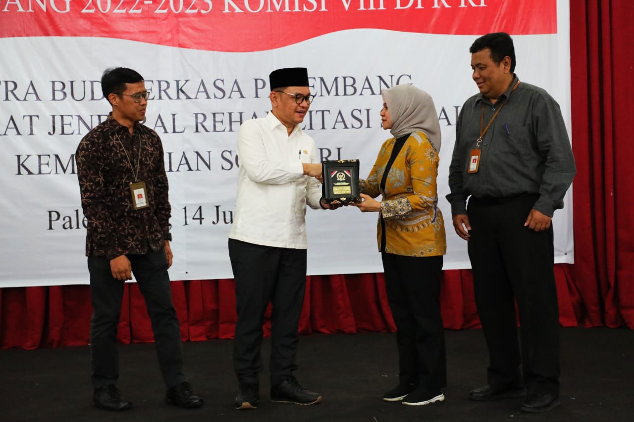 Kunker Reses Kemensos dan Komisi VIII DPR RI di Palembang
