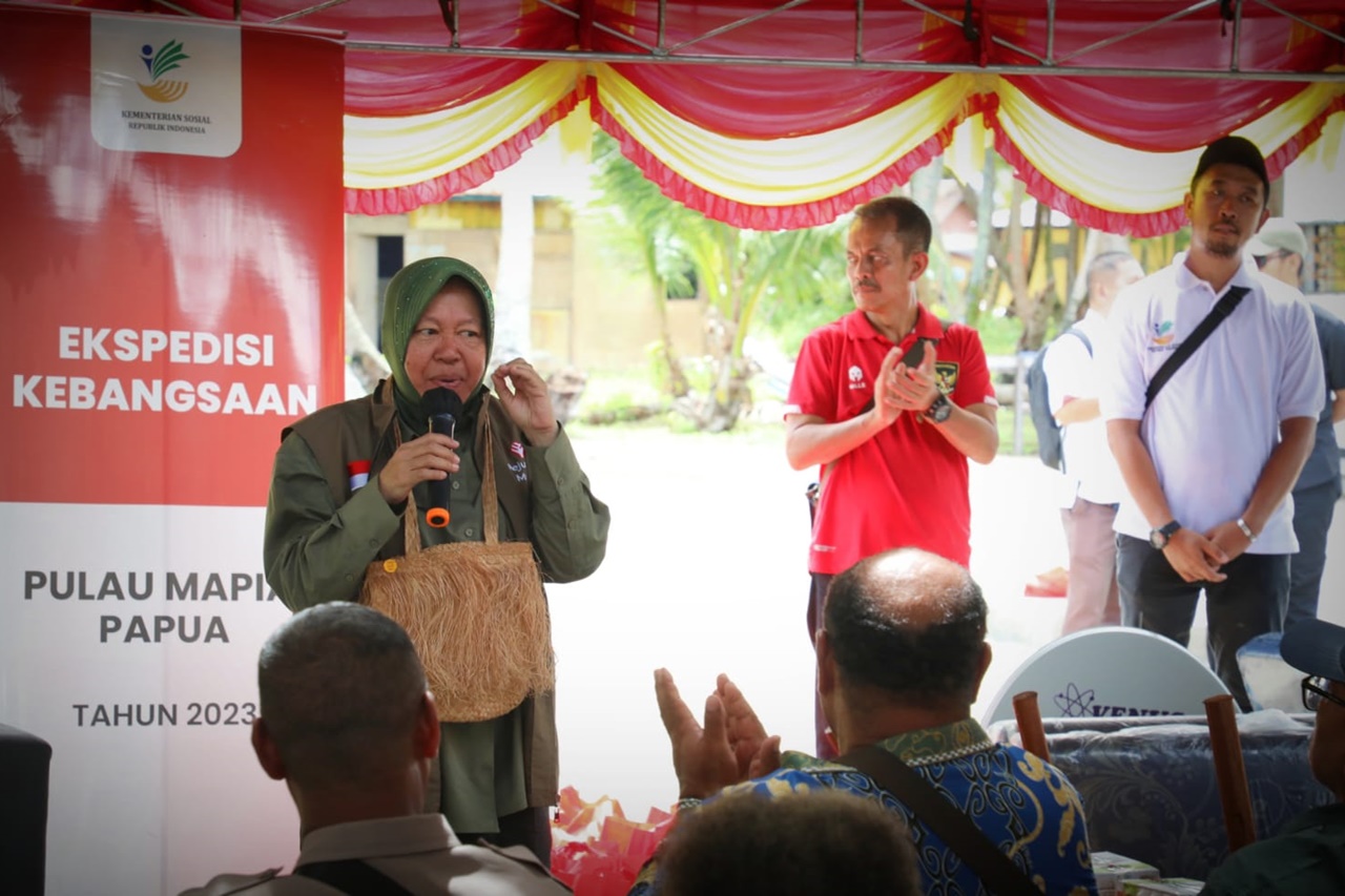Kunjungan Kerja Menteri Sosial: "Ekspedisi Kebangsaan di Kepulauan Mapia"